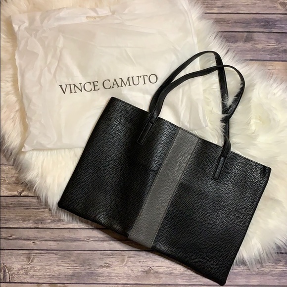 Vince Camuto Handbags - Vince Camuto NEW Stylish Black Vegan Leather Bag